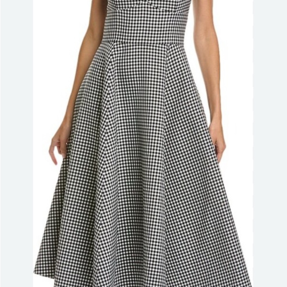 NWT Michael Khors Gingham wool dress